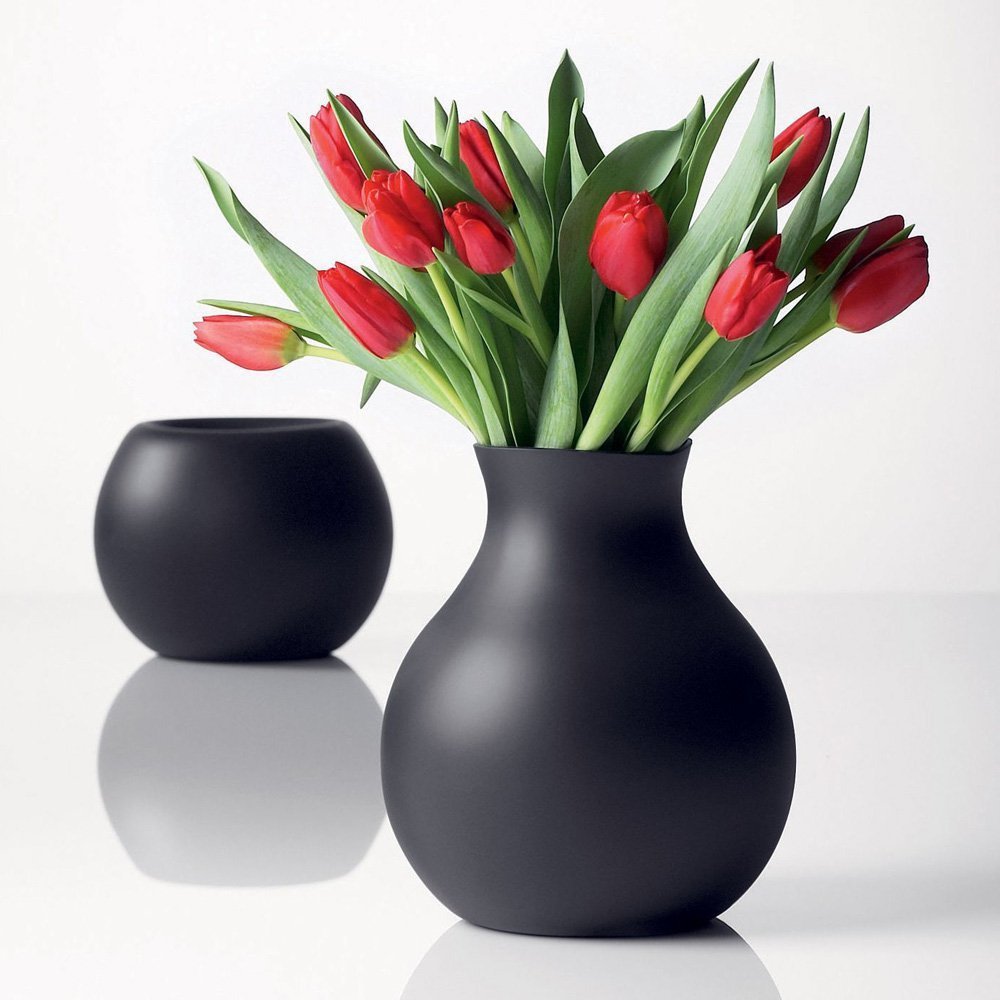 Ваза черная матовая. Необычные вазы. Цветочные вазы. Вазы для цветов. Ваза с цветами.
