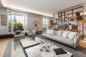 Art Homes Concept - A Luxury apartment in the hearth of Paris