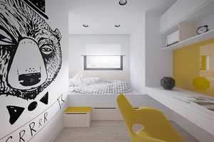 MODERN ROOM INSPIRATION WITH YELLOW DETAILS